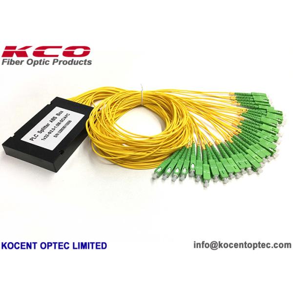 ABS Box Modular PLC Optical Splitter with 2.0mm Cable and High Stability for Low