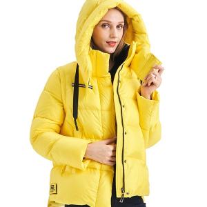 Buy cheap FODARLLOY 2022 Autumn and winter New style Women's Short Zipper Cotton-padded Jacket With Hooded from wholesalers