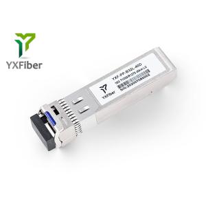 Buy cheap LC WDM DDM BIDI 40km 10G SFP+ Transceiver Module from wholesalers