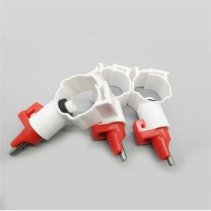 Impermeable Poultry Water Drinkers Pvc Goose Duck Nipple Waterer
