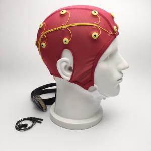 China Biofeedback ( Neurofeedback ) EEG Electrode Cap 24 inch Lead Wire on sale