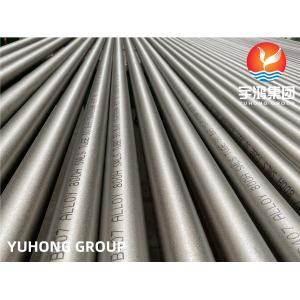 Buy cheap ASTM B407 Alloys 800H ,800HT Seamless High Temperature Oxidation Tubes from wholesalers
