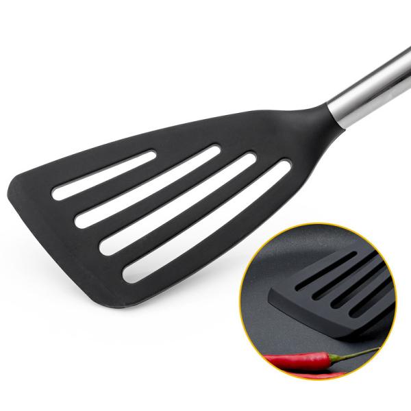 Buy cheap Stainless Steel Kitchenware Set Silica Coated Spatula Ladle Spoon set from wholesalers