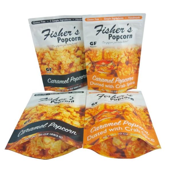 Quality Plastic Dry Food Stand Up RoHS Zipper Packaging Pouch for sale