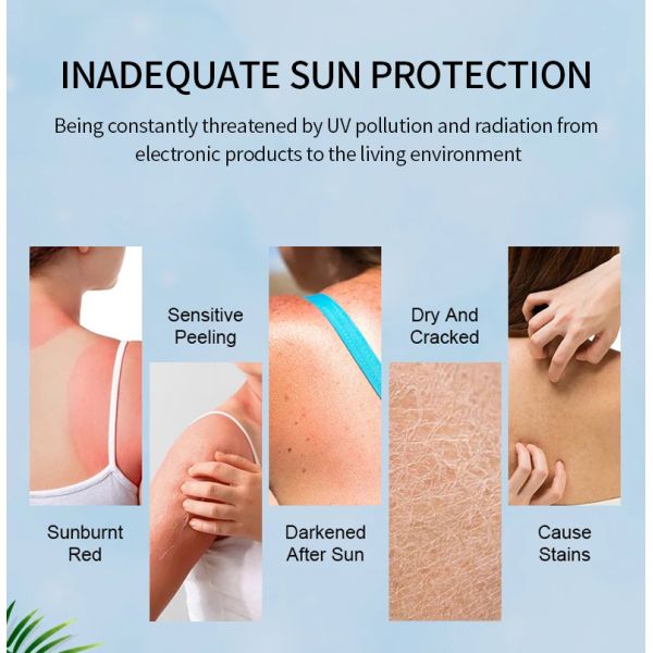 OEM Skincare Face Serum Moisturizing Cream Waterproof Spf50 Sunscreen Spray