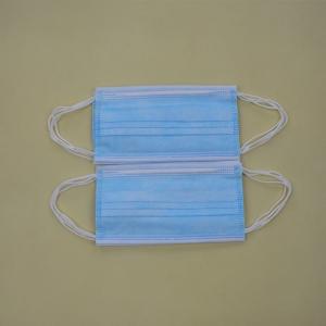 Elastic Disposable Earloop Face Mask Texture Light
