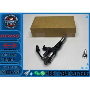 Buy cheap 095000-6593 Fuel Injector 23670-E0010 Diesel Injector For Hino J08E Engine Kobelco SK330 SK350 from wholesalers
