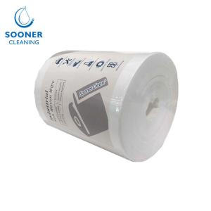 Buy cheap High Strength Woodpulp Polypropylene 40g Industrial Wipers And Rags from wholesalers