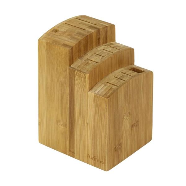 Buy cheap Easy Mount Bamboo Magnetic Knife Holder , Magnetic Wood Knife Block Unbreakable from wholesalers