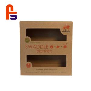 Buy cheap Custom Design Embossed  UV Surface Treatment Kraft Paper Packaging Box from wholesalers