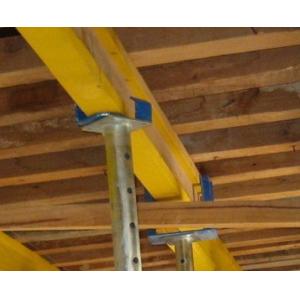 Supporting head H20, support H20 beam in slab formwork, U-head H20. Prop head