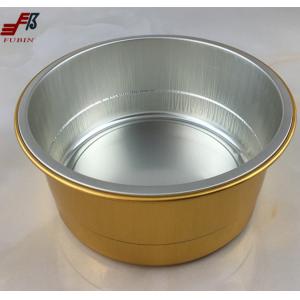 Buy cheap 1500ml Round Aluminum Foil Baking Trays Takeout Lunch Tableware Container product