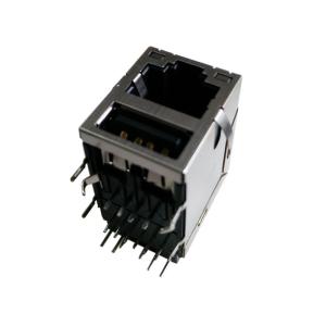 Buy cheap RJMG133218101DR Rjmg 10/100Base-T Rj45 Over Usb Ethernet Connector from wholesalers