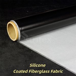 Buy cheap 0.3 mm Thickness 400 g/sqm Weight Silicone Coated Fiberglass Fabric with 1 / 1.2 / 1.5 meter Width from wholesalers