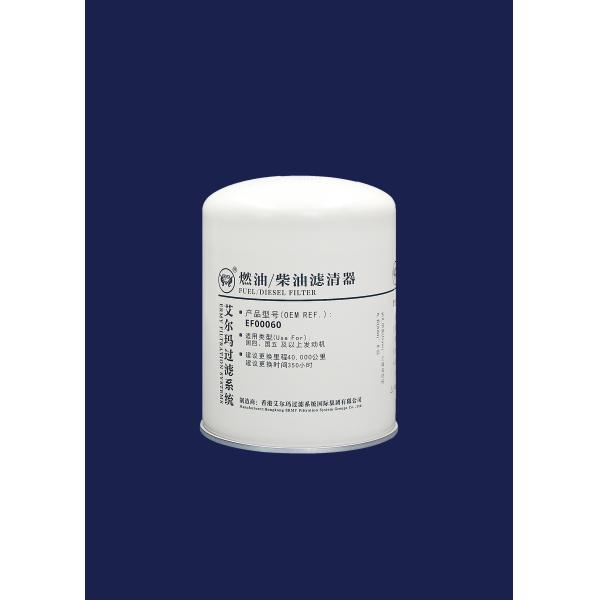 Quality Long Term Diesel Fine Filter Use For National IV/National V And Above Engines EF00060,108*150mm,1"-14 for sale