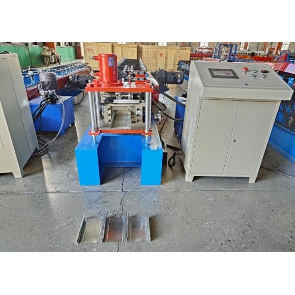 4kw Metal Framing Equip C Profile Making Machine With Hydraulic Cutting