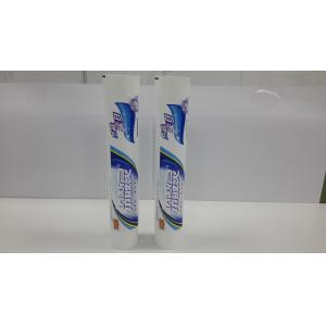 Buy cheap 210g large Diameter Toothpaste Tube Plastic laminated Packaging with Transparent window from wholesalers