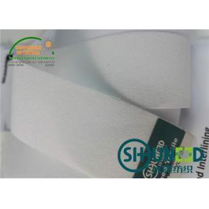 China Garment Pants Waist Woven Interlining Big Elasticity Waistband Interlining on sale