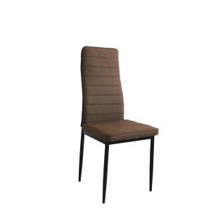 Buy cheap Horizontal Lines 96CM Height Fabric Upholstered Dining Chairs from wholesalers
