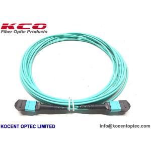 Buy cheap 12fo 24fo Multimode OM3-300 Elite IL MPO MTP Female Optical Patch Cord from wholesalers