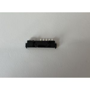 Buy cheap SATA 22-Pin 1.27mm Dual Row Female PCB Connector, Right Angle SMT Power Signal Terminals Connector, Customization for Server Storage HDD SSD Cable Electronic Transmission Applications from wholesalers