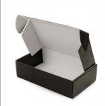 Buy cheap Rectangle Black Cardboard Shipping Box Industrial Cardboard Boxes Multifunctional from wholesalers