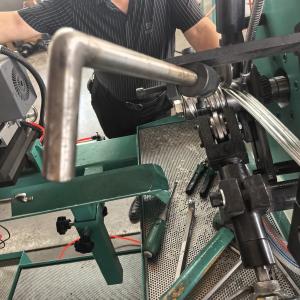 Buy cheap Touch Screen Operating Mode Metal Bellow Forming Machine Stainless Steel Construction and 21meters/minute Forming Speed from wholesalers