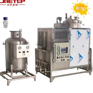 Buy cheap 300L Stainless Steel PLC + Touch Screen HMI Air Cooled Solvent Recovery Machine With High Recovery Purity And High Efficiency Equipment from wholesalers