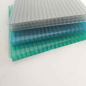 Buy cheap Hollow Polycarbonate Sheet Panels Multi Wall Sun PC Panel For Greenhouse Roofing Covering from wholesalers