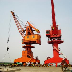 Grab Bucket Mobile Harbour Level Luffing Portal Crane