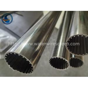 Buy cheap Full Welded Stainless Steel 316l Odm Wedge Wire Screen Pipe from wholesalers