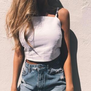 Buy cheap Square Neck Spaghetti StrapMini Top from wholesalers