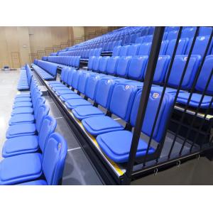 Customized Retractable Bleacher Seating Straight Or Curved Configuration And