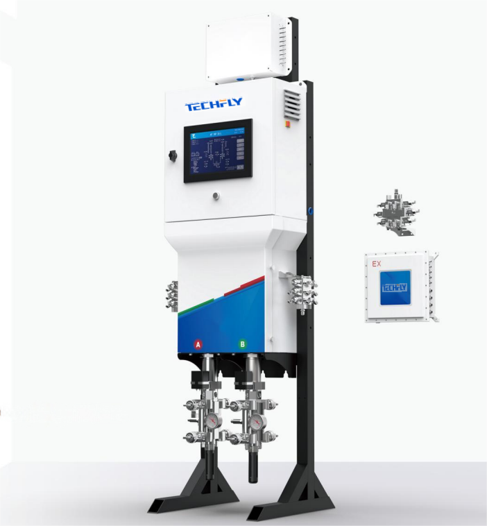 Buy cheap Robotic Automated Paint System Equipment: Fluid AccuFlo 2KP Pro Metering & Proportioning Solution product