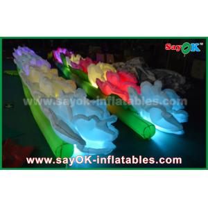 Buy cheap Romantic Inflatable Lighting Decoration / LED Inflatable Flowers Chain Rose For Wedding from wholesalers