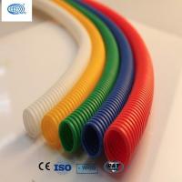 Buy cheap Red White Plastic Single Wall HDPE Corrugated Pipe 100m/ Coil product