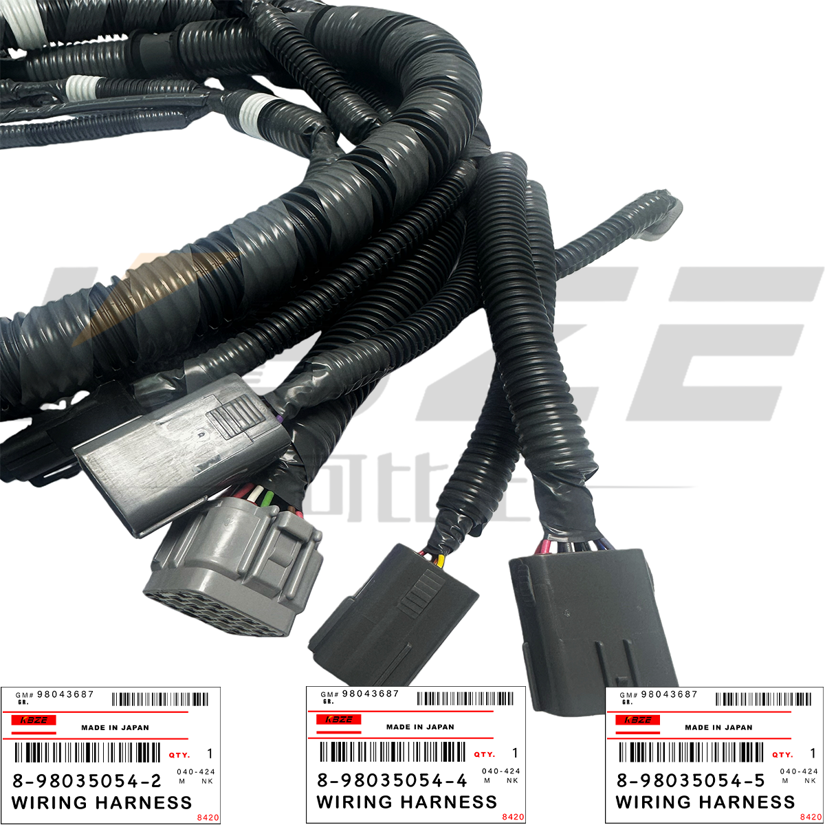 Buy cheap KBZE KLH10620 ISUZU 4JJ1 ENGINE 8-98035054-2 8-98035054-4 8-98035054-5 WIRING HARNESS FOR SUMITOMO SH120-5 SH130-5 JS130 from wholesalers