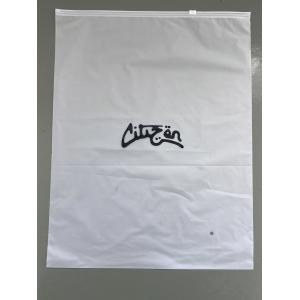 Rectangular Custom Printed Frosted Apparel Packaging For Products