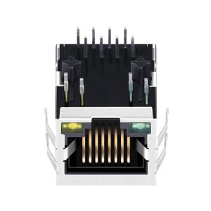 Buy cheap MagJack RD1-125BAG1A Rj45 with Integrated 10/100Base-T Magnetics LPJ0013AHNL from wholesalers
