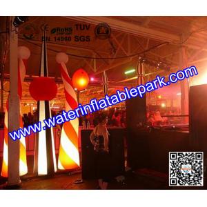 Buy cheap Customise Inflatable Decoration Columns With Logo Printing from wholesalers
