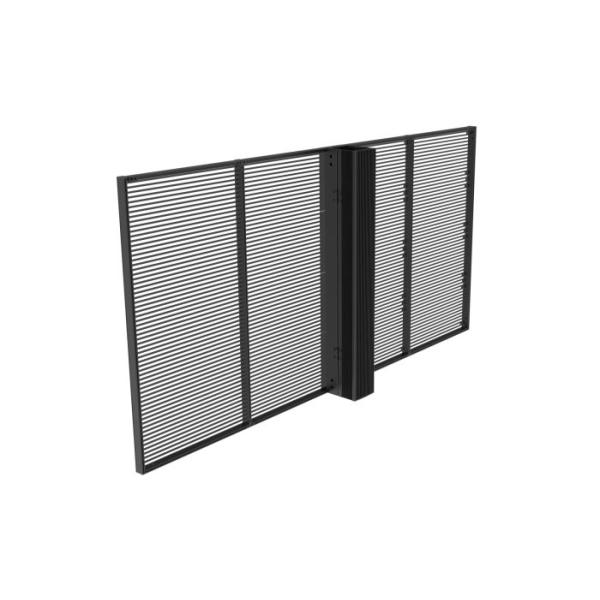 P7.8 Transparent LED Screens DP1.2 Waterproof Indoor Digital Signage Display