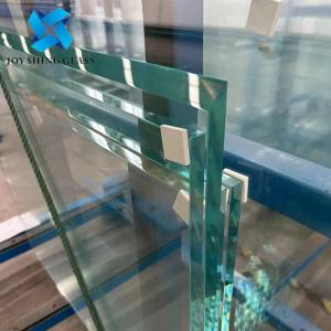 Buy cheap Customized Ultra Clear Toughened Glass With 45° Beveled Edge from wholesalers