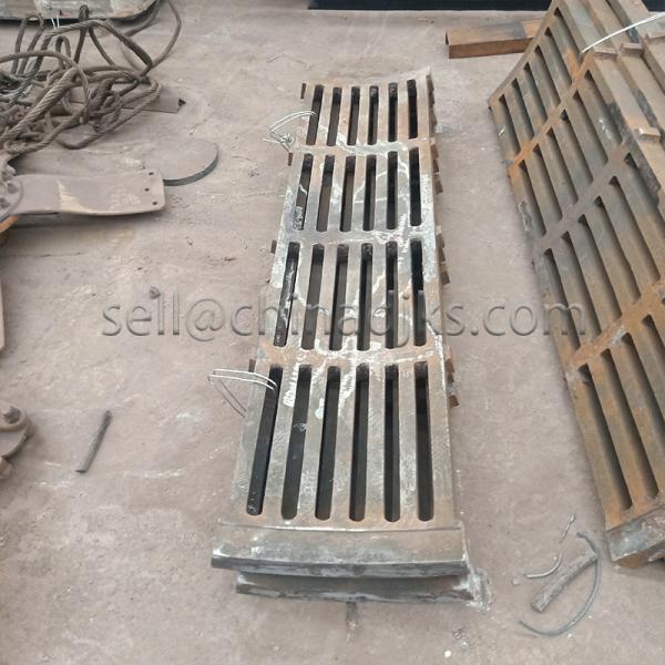 Buy cheap Steel Shipbuilding Casting Mining Crusher Protecting Casting Plate / Sieves from wholesalers