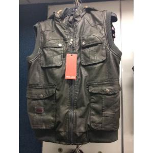 Buy cheap MP-1515  Men's PU vest jacket coat from wholesalers