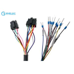 Buy cheap Custom 8Pin 12P Molex 3.0 Pitch  Male 43025 Micro Fit To Ferrule Terminal  Wire Harness from wholesalers
