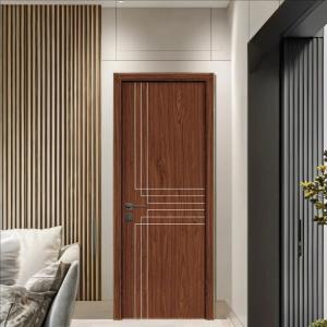 Moisture Resistant WPC Hollow Doors For Your Home Sustainable Eco-Friendly