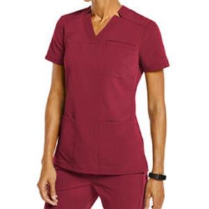 Buy cheap Custom Cotton And Polycotton Hospital Medical Scrub Uniform from wholesalers