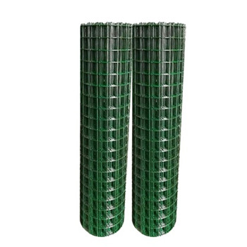 PVC Coated Welded Wire Mesh Roll with 2X2 Weave Style and Electro Galvanized