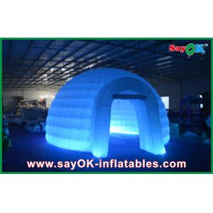 Inflatable Igloo Tent Advertising Dome Inflatable Air Tent , Led Light