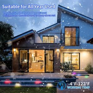 Buy cheap RGB Multicolor LED Aluminum Step Lights Outdoor Wall Lights With Waterproof IP65 Motion Sensor from wholesalers